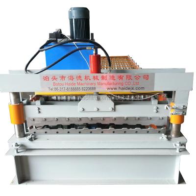 China Make Tile CNC Ibr Roof Sheet Panel Corrugated Roll Forming Machine for sale