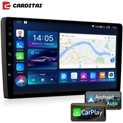 China Android Auto 10.0 Car Radio TS18 Duplo Estéreo com Navegação GPS e Transmissor FM à venda