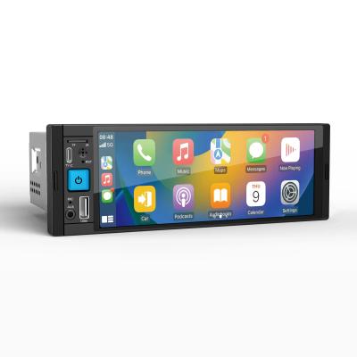 China Car Radio Wireless Carplay 1Din MP5 Player con FM/AM/RDS Multimedia y Bluetooth en venta