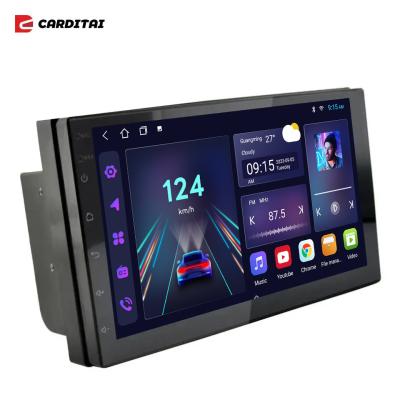 Cina CarPlay wireless integrato con schermo touch da 7 pollici USB AUX BT Double Din Car Radio per audio universale in vendita