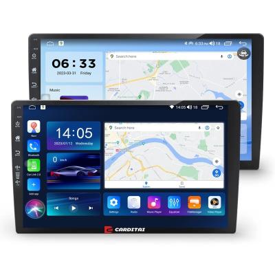 China QLED Metallkörper 2G 32G Android 12 Autofunk mit OBD2-Funktion und Auflösung 1280*800 zu verkaufen