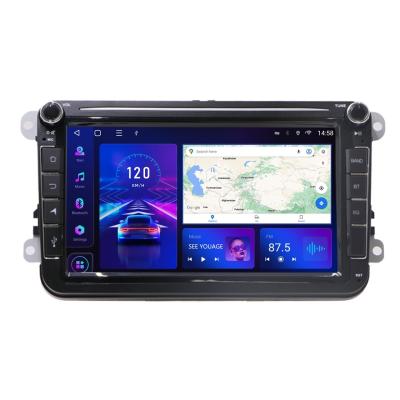 Cina Android 11 Car Stereo Screen per VW Volkswagen Amarok Magotan Touran Polo MK5 SKODA 2 Din in vendita