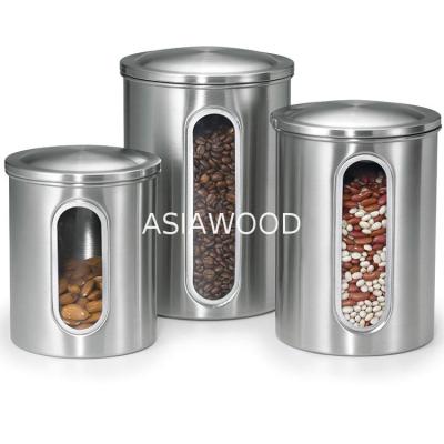 China Other Best and Cheapest Canister Sets with Aluminum Lid Target Kitchen for sale