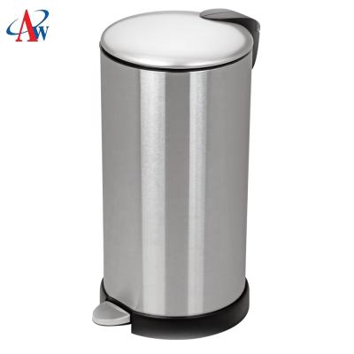 China Sustainable Hot Sale Foot Pedal Plastic Indoor Garbage Bin Garbage Bin (AWB111) for sale