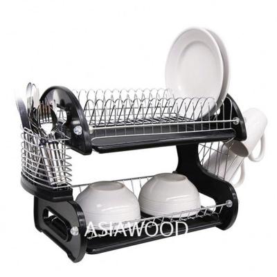 China Cheap Kitchen Dish Rack Basket Viable Bowl Drain Stainless Steel for sale