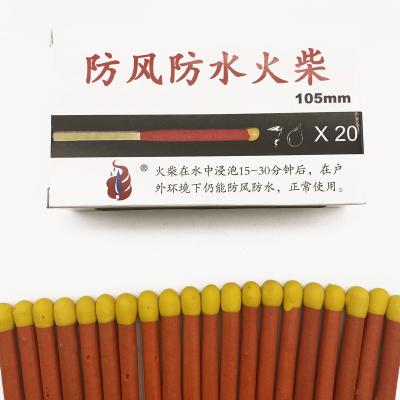 China Factory Cheap Household Windproof Waterproof Match Safety In Barrel Custom For Box Stick For Hotel Candle Colored Bulk Luxury Matches for sale