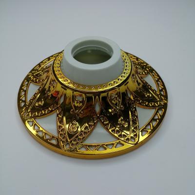 China Bedroom Bangladesh Silver And Gold MORDIO CE Approval B22 Plastic Wall Lamp Holder Socket for sale