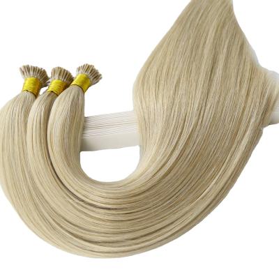 China Curly Micro Curly Ties Extension Hair Straight Wavy Curly I-tip Wholesale Price Each Woman 100g Each Bundle for sale