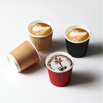 China Disposable high quality eco-friendly catering small size 4oz paper cups for coffee for sale