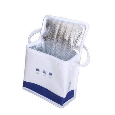 China Insulated Non Woven Cooler Bags Heat Insulation Lunch Bag Custom Cooler Bag for sale