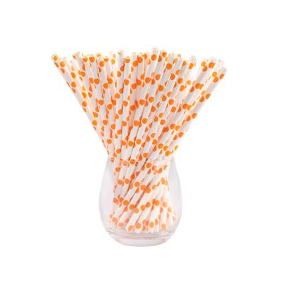 China Minimalist Eco-friendly Natural Disposable Wholesale Drinking Paper Straws for sale