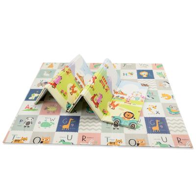 China 2021 New Design 180x200x1cm Baby Play Mat Eco-friendly Baby Material Reversible Kids Play Mat for sale