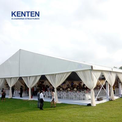 China Arabian Luxury Clear Clear Exhibition Wedding Tent/Party Marquee/Event/Trade Show/Wedding/Warehouse KENTEN Dubai Large Roof For Outdoor Exhibition Event for sale