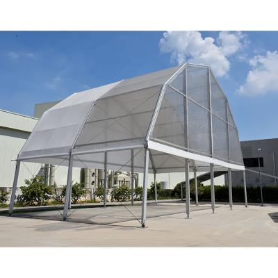 China 6-40m Custom Grade Aluminum Alloy Exhibition/Wind Resistance Arch Roof Tent Event 1000 Guests Marquee Tent KENTEN warehouse for sale