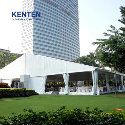 China Wholesale waterproof outdoor exhibition wedding tent/party tent 6x12m/event party/trade show/wedding/PVC from KENTEN warehouse for event for sale