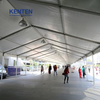 China Heavy Duty KENTEN Agricultural Fabric Storage Tent For Trade Show 50m for sale