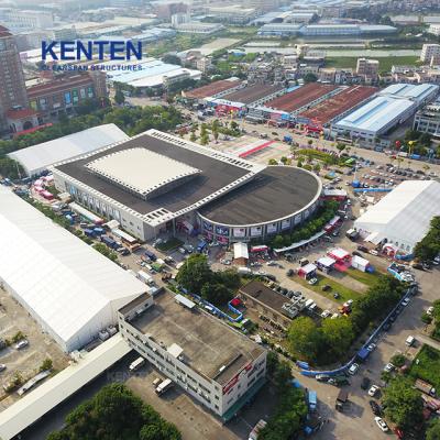 China Warehouse KENTEN Exhibition / Party / Event / Trade Show / Wedding / Stretch Advertise Trade Show Promotion 100 Seat Catering Carp Fishing Tent For Canopy Events for sale