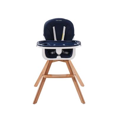 China Modern Baby Elevated Feeding Chair Portable Kids Table Foldable Dining Chair Height Adjustable Baby Umpire Chair for sale