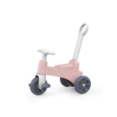 China New Popular Sitting Push Handle Balance Bike Pedal Children Tricycle Child 3 Wheel for sale