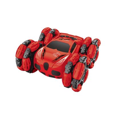 China RC hobby manufacture 2021 360 degree high speed side-travel rc stunt remote control car for sale