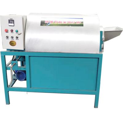 China Multifunction Automatic Electric Type Sesame Seeds Peanut Dairy Plant Nuts Roasting Machine for sale