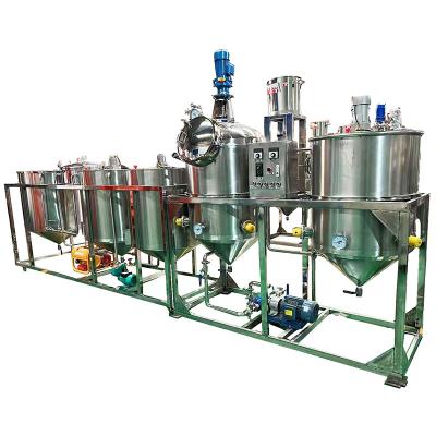 China High oil yield efficiency mini palm oil scala automatic oil refinery mini pip oil refinery good quality small refinery equipment for sale