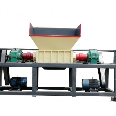 China Recycling System Auto Plastic Chute Rubber Shredder For Sale for sale