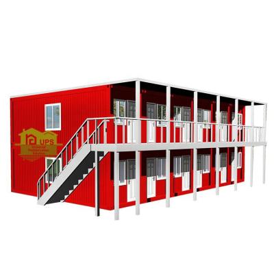 China New Modern Material Flat Pack Container Prefab UPS Building Design for sale