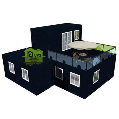 China new design modern cheap container terrace house diy prefab houses made in china for sale