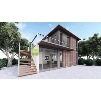 China New modern material flatpack portable container house living home luxury design for sale