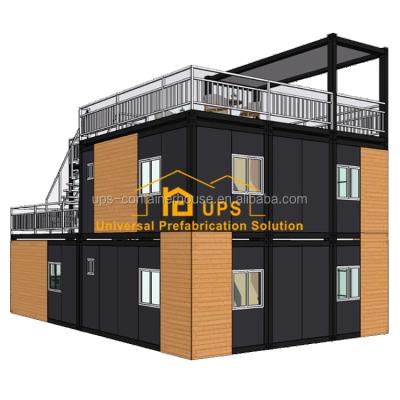 China Parking UPS 2020 New Design High Tech Prefab Apartment House Germany for sale