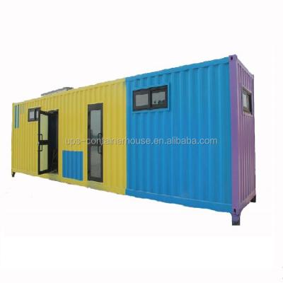 China Low Cost Modern Container UPS 2020 Office Container Glass Housing Prices In India for sale