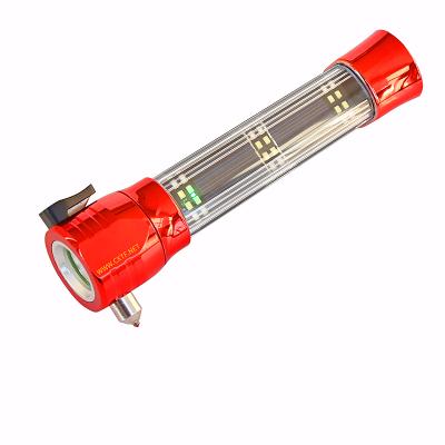 China 2020 Hot Sale LED Beacon Light Flashlight Power Bank Car Emergency Almighty Hammer for sale