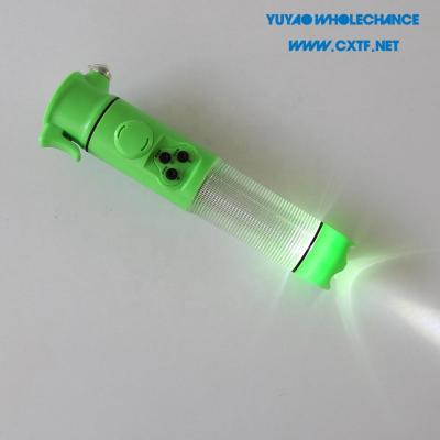 China 2020 best selling emergency products flashlight with hammer cutter and safety belt novelty products for import for sale