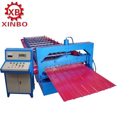 China Building Construction Special Design IBR Roof Roll Forming Machine Hot Selling Color Steel Roofing Sheet Making Machine Raw Material 0.3-0.8mm Thick for sale