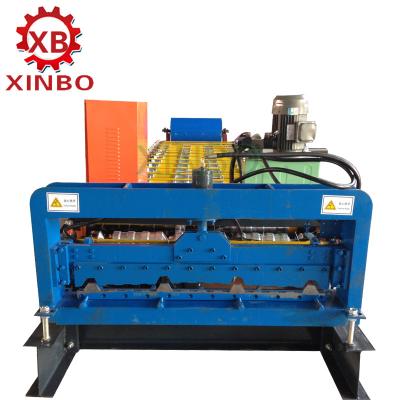 China Hotels IBR Roof Sheet Roll Forming Machine for sale