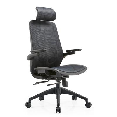 China Factory Wholesale High Quality Full Back Swivel Adjustable Mesh Top Bifma (Height) Breathable Ergonomic Office Chair For Office Use for sale