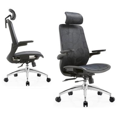 China 2022 Foshan Adjustable Factory (Height) Ergonomic Adjustable Office Chairs Comfort Full Mesh Chair High Quality Executive Office Chair for sale