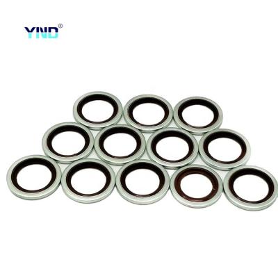 China Industry factory supplier male 60 bsp taper or bonded seal hydraulic fitting joint union gasket bonded seal for sale