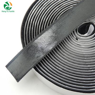 China Sustainable Factory Customized Adhesive Nylon Hook And Loop Fastener With Super Sticky Glue for sale