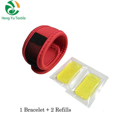 China 2021 Hot Sale Disposable Anti Mosquito Wristband With Pouch Neoprene for sale