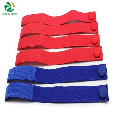 China Factory logo elastic bandage cuff hook and loop waistband elastic hot sale customized for sale