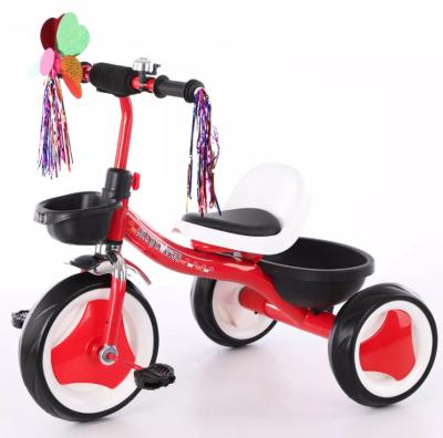 China Ride On Baby Kids Toys Safety Tricycle 3 Wheels Metal Steel Kids Tricycle From Toy Factory Wholesale Tricycle For for sale