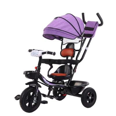 China Ride On Toy Folding Baby Tricycle New Latest Baby Tricycle 4In Models 1 for sale