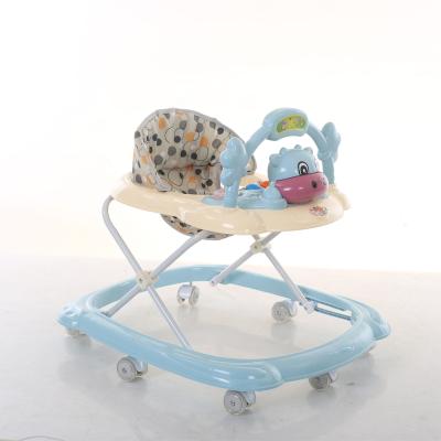 China Learn Hebei Factory Foldable Multifunctional Cartoon Baby Walker Comfortable Walking Training Walking For Baby for sale