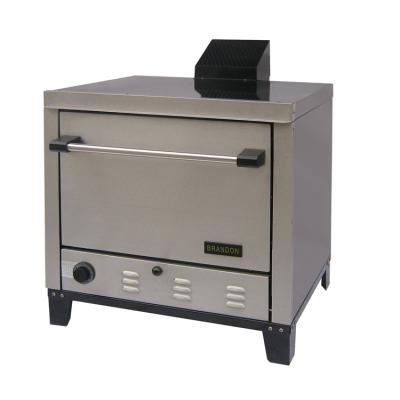 China Hotels Brandon Bakery Equipment Kitchen Commercial SS Gas Pizza Oven for sale