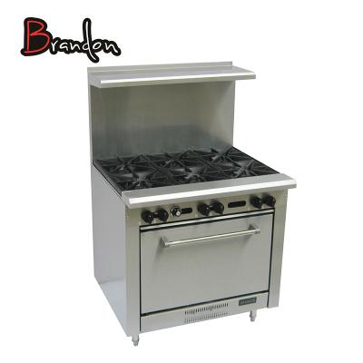 China Traditional Commercial Stove With Oven Luxury Range Stove With Griddle And Griddle For Stove for sale