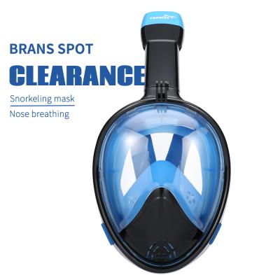 China 180 wide view brand spot specials! High End Women Swimming Equipment Snorkeling Mask for sale