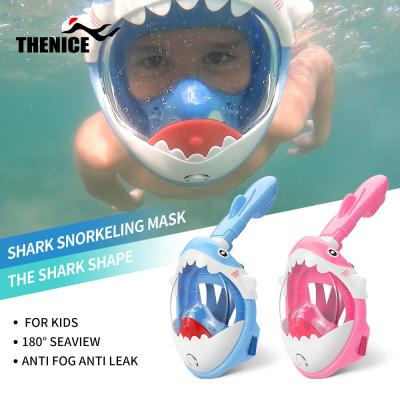 China Unique Design Foldable Kids Diving Mask Learn Quick Breathing Swimming Auxiliary Mask High Quality for sale