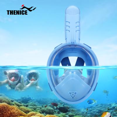 China Snorkeling Swimming Diving 2019 New Anti Fog Easy To Breathe To Go Pro Snorkel Mask Compatible Kids for sale